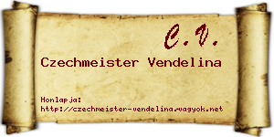 Czechmeister Vendelina névjegykártya